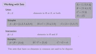 Abstract Algebra 1 Working with Sets [upl. by Urion]