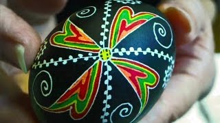 Learn How to Dye amp Color Easter Eggs  Decorate Ukrainian Ukraine Pysanky Pysanka Beginner Egg [upl. by Yllier574]