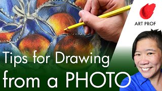 Do this when Drawing from Photos shorts [upl. by Alodie295]