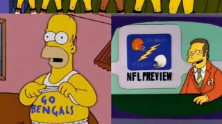 THE SIMPSONS’ VIRAL BENGALS SUPER BOWL PREDICTION DEBUNKED [upl. by Kcirddor]