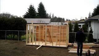 Yard Kit 12 X 8 Shed assembly [upl. by Ram]