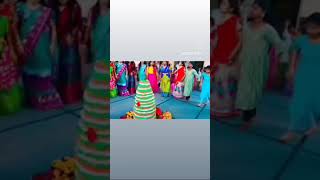 Bathukamma celebrations in our school [upl. by Lledner894]