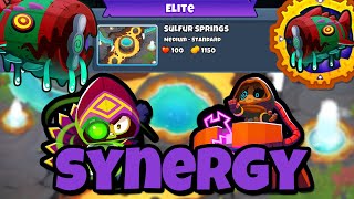 ELITE Bloonarius Tutorial  No Monkey Knowledge  Sulfur Springs  BTD6 [upl. by Aniluap383]