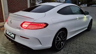 2020 Mercedes C 43 AMG  Elegant Sport Coupe  Exhaust Sound Interior Exterior [upl. by Neelyar]