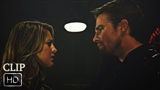 Arrow 6x08 quotDarkArrow amp OverGirlquot Kiss Scene HD [upl. by Keen]