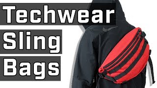 The Best Sling Bags for Techwear Outfits [upl. by Natka]