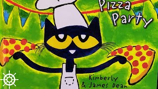 Pete the Cat and the Perfect Pizza Party  Read Aloud  Captain Rick [upl. by Ayn]