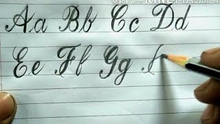 Modern Calligraphy a to z  calligraphy for Beginners✍ Calligraphy Tutorials [upl. by Lohrman278]