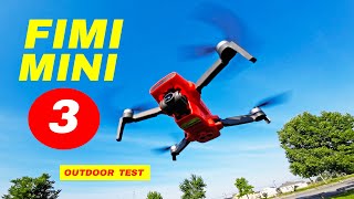 FIMI Mini 3  4K Camera Drone  OUTDOOR FLIGHT TEST [upl. by Hsiwhem179]