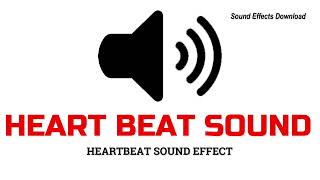 HEARTBEAT  SOUND EFFECT  HEART SOUND  FREE SFX [upl. by Doherty]