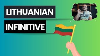 Lithuanian language lessons Infinitive [upl. by Aratihc]