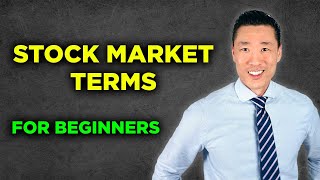 Stock Market Terminology Explained For Beginners [upl. by Anekam]