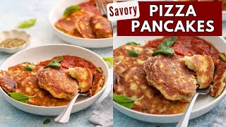 Dinner Pancakes  Serve with marinara sauce instead of maple syrup [upl. by Hetti]