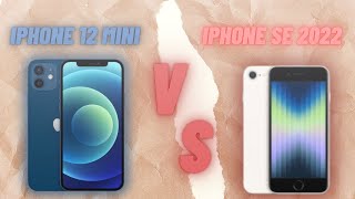 iPhone 12 MINI VS iPhone SE 2022  BATTERY CHARGING TEST 2024 [upl. by Novaelc]