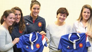 Roxana Maracineanu au soutien du rugby féminin [upl. by Hueston938]