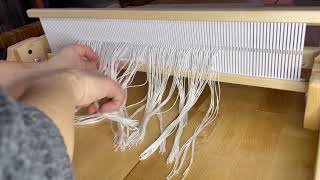 Rigid Heddle Loom Peg Warping  Part 2 [upl. by Alysoun]