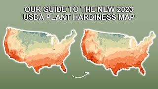 Exploring the New 2023 USDA Plant Hardiness Zone Map  What You Need to Know [upl. by Crelin]