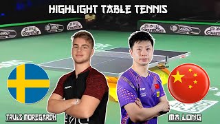 Match Ma Long vs Truls Moregardh Chinese Super 2023 League [upl. by Noitsuj]