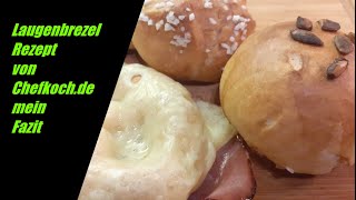 Laugenbrezel Rezept von chefkochde🥨 Mein Fazit Laugenbrezel Rezept Test [upl. by Anyahc]