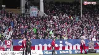 Górnik Zabrze  Podbeskidzie BielskoBiała 24112013 [upl. by Ellertnom]