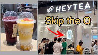 Don’t queue to order at Heytea TRX Exchange [upl. by Barnett]