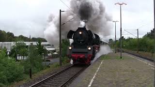 Zwei Spätsommerdampfzüge in Dresden [upl. by Melessa899]