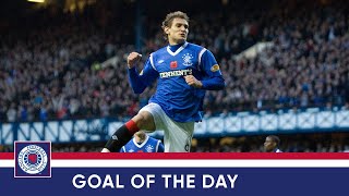 GOAL OF THE DAY  Nikica Jelavić v Dundee Utd [upl. by Starlene763]