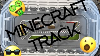 MINECRAFT NASCAR TRACK WALKTHROUGH [upl. by Nomzaj]