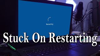 How To Fix Windows 10 Stuck on Restarting ScreenSolved [upl. by Tatum]