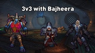 Rizzo  3v3 with Bajheera 54 Shadow Priest PvP [upl. by Kyne]