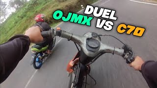 CORNERING battel C70 VS OJMX [upl. by Christiane]