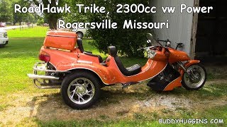 RoadHawk Trike 2300cc vw Power Dual Webers Rogersville Missouri [upl. by Trainer]