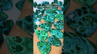 Malachite Chrysocolla original with lab malachite chrysocolla moonstone gemstone ytshorts usa [upl. by Selin]