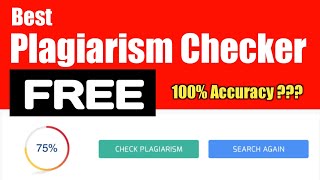 Best Free Plagiarism Checker Online 2022  Best Free Tools to Check Websites Plagiarism [upl. by Cirtemed]