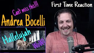 First Time Hearing  Andrea Bocelli  Hallelujah Reaction Video  TomTuffnuts Reacts [upl. by Chin]