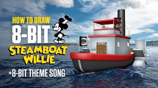 8Bit Steamboat Willie 8Bit Theme Song [upl. by Comethuauc601]