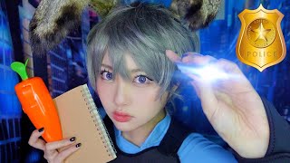 【ASMR】ジュディに職務質問されるロールプレイ🐰🚨地声荷物検査身体検査 [upl. by Gittle]