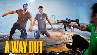 ФИНАЛ ВСЕ СКРЫТЫЕ КОНЦОВКИ И НЕОЖИДАННЫЙ ВЫБОР  БРАТ ЗА БРАТА В A Way Out 7 [upl. by Aruam]