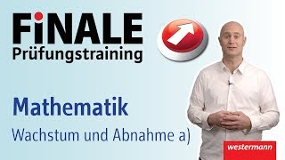 Lineare und exponentielle Funktionen Matheaufgabe quotWachstum und Abnahmequot Teilaufgabe a [upl. by Clayberg]