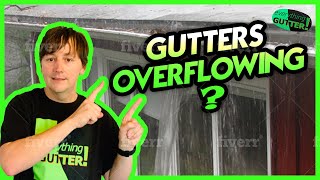 Why are my gutters overflowing [upl. by Aikram]