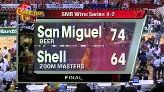 1999 Governors Cup Finals Game 6 SMB vs SHELL  ALASKA [upl. by Hui]