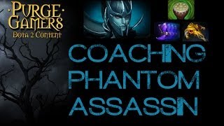 Dota 2 Phantom Assassin Coaching [upl. by Garin821]