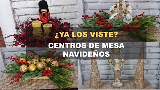 CENTROS DE MESA NAVIDEÑOS 20232024 🎄 IDEAS NAVIDEÑAS 🎄 CHRISTMAS DECOR [upl. by Chilt]