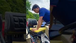 Swraj Tractor seat repair shortsvideo shortfeed tractor seat [upl. by Martella757]