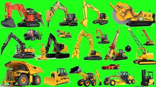 TOP Excavator Synthesis amp Heavy equipment  Excavator Demolition Bulldozer Auger Backhoe crane [upl. by Ailecec626]