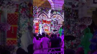 Krishna Janam at ISCON temple Juhu Santacruz Mumbai Janmashtami celebration [upl. by Aikaz]