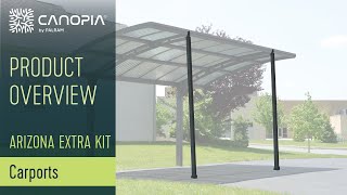 Extra Winter Support For Arizona Carport  Palram  Canopia [upl. by Ilan]