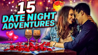 🥰 15 FUN Date Night Ideas for Couples  Never Be Bored Again [upl. by Aggappe]