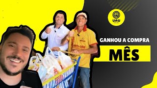 ELE GANHOU A COMPRA DO MÊS COMPLETA  Uau Social [upl. by Uile]