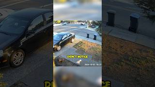 Unfortunate Police Fail Captured on Home Security Camera 😱 shorts [upl. by Siari]